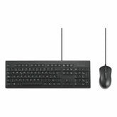 Keyboard and Mouse Kensington KM100 Black Spanish QWERTY